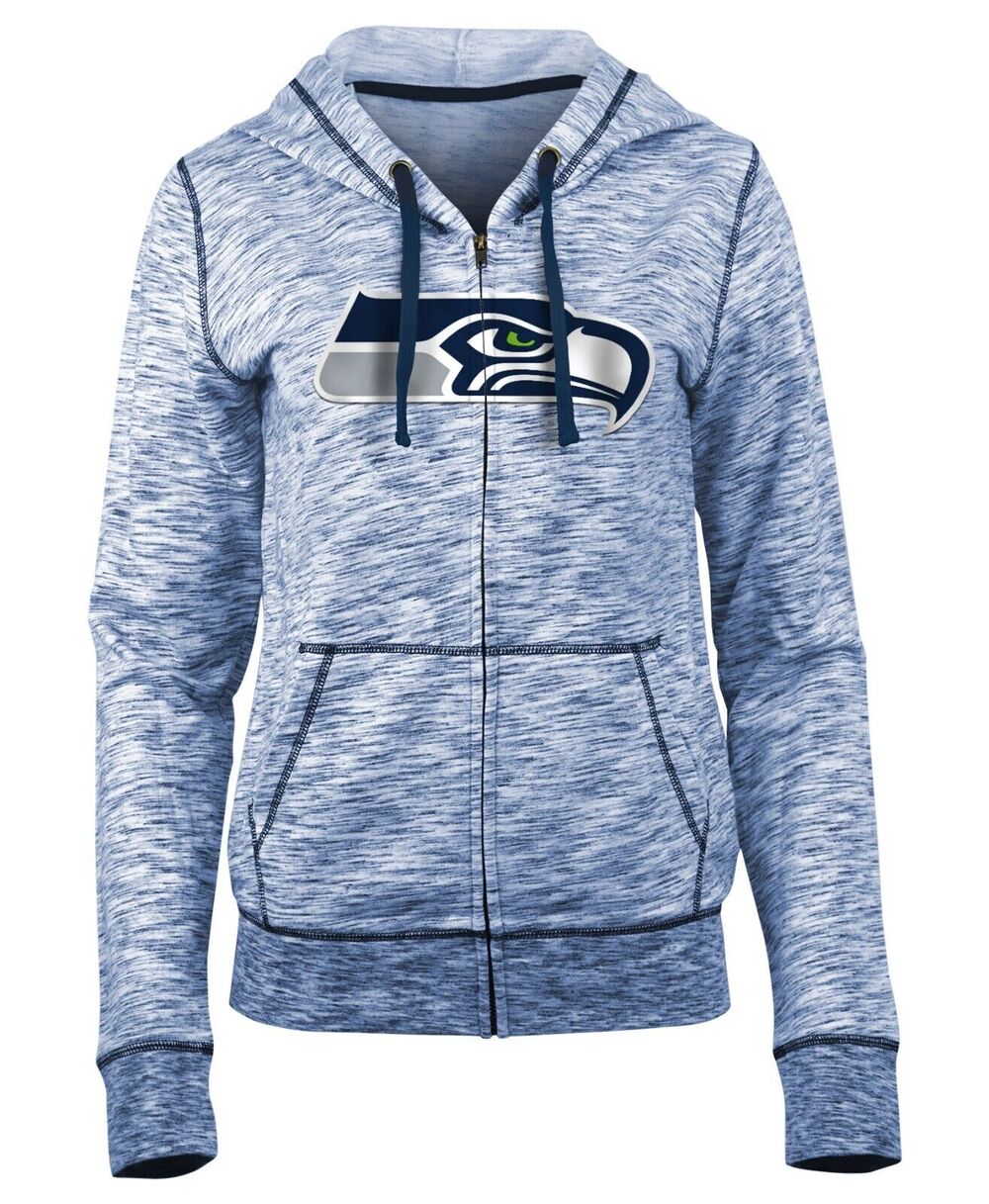 New Era Women's Seattle Seahawks Space Dye French Terry Sweatshirt